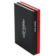 크로키북 A5 양장제본 (105g 80매), 블랙