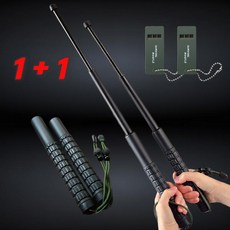디케이제이디 초경량 초강력 휴대용 호신용 65cm/56cm 삼단봉 1+1, 1세트