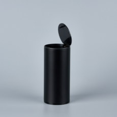 품앤판 고급형 대용량 텀블러 재떨이 쓰레기통 원터치 냄새 차단, 1개, 블랙 1개, 블랙