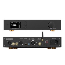 Refinedwave DA900 AK4499 무손실 고음질 발열 오디오 DSD 디코더 DAC Bluetooth 5.0, 검정