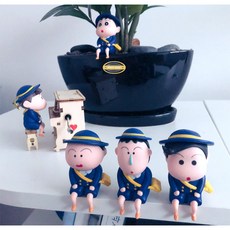 Palm tree 미니 피규어 자동차 장식품 5개 한 세트, 1세트, 춘일부교복5개 한 *세트