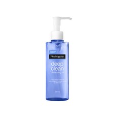 뉴트로지나 딥클린 브라이트닝 클렌징 오일 200ml 노폐물 제거 메이크업 산뜻한, 1개