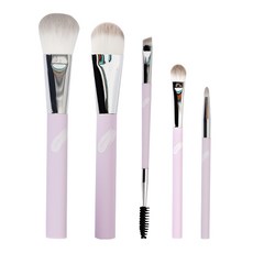 [HOLI BRUSH] 천연모의 장점 그대로 구현한 저자극 인조모 홀리 브러쉬 5종세트, 단품, 단품