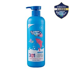 포멀비키즈 3 in 1 올인원 클렌저 복숭아향 1L 2개