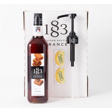 1883 카라멜 시럽 1000ml+1883 시럽펌프(트루시트러스 사은품), 1000L, 1세트