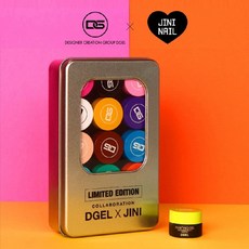 디젤 DGEL 지니 UV 페인팅젤 세트 (14색+아트클리어+틴트케이스), 1세트, 혼합색상