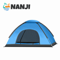 NANJI 캠핑 원터치 텐트 바닷가 봄나들이 텐트 고급형 3-4인용, 2인용, 그린