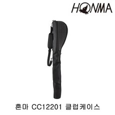  혼마 CC12201 클럽케이스 하프백 (블랙), 없음 