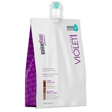 MineTan Spray Tan Solution - Violet Pro Spray Mist - Salon Professional 1 Hour Express Tan For A Ric