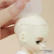 루츠돌 구관인형 소품 실리콘 헤드캡 소 6~7인치 헤드용
