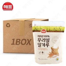 해표 우리밀 밀가루 750g x 1박스, 14개