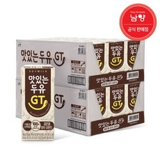 남양 맛있는두유GT 검은콩 호두 아몬드 190mlx48팩, 단품