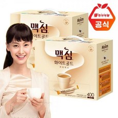 동서 맥심 화이트골드 커피믹스, 400개입, 2개