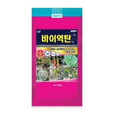 대유 바이역탄 입제 1.5kg 기능성 토양살균제 식물 바이러스 피해 예방 비료, 1개