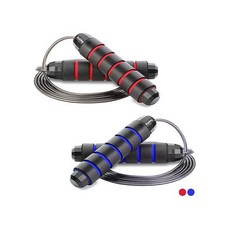 Redify Jump Rope Jump Ropes for Fitness for Women Men and Kids Speed Jumping Rope for Workout with, Red,Blue, one option, 1개