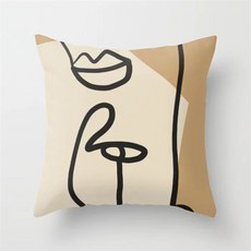나인밸리 북유럽스타일 거실 쇼파 쿠션 45X45cm (내부 솜 포함), 북유럽 L