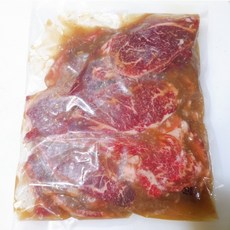 한우 등심 양념구이 1kg (냉장), 1개