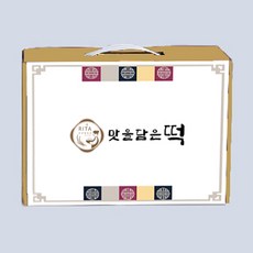 우리쌀 오색 떡국떡 선물세트 1.2kg (순쌀1+오색1) 1박스 x 20세트 /설선물/단체선물/기업선물/답례품