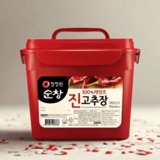 청정원 순창 100%태양초 진 고추장 5kg, 1개