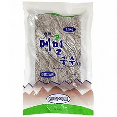 송학식품 생메밀국수 1.5kg (10인분) x 10개입 BOX, 1box