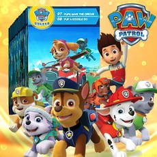 [달콤서점]국내 당일발송 퍼피 구조대 대본집 세트 Paw Patrol 영어원서 음원제공, 퍼피 구조대 대본집 26권 세트