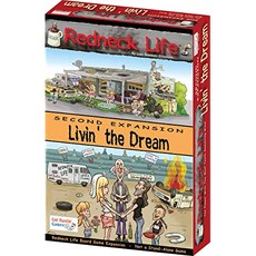 GUT BUSTIN 게임은 꿈을 꿈꾸며 꿈을 꾸고 있습니다! : Redneck Life Board 게임 확장 # 2 보드 게임 (Livin The Dream!), Livin The Dream!