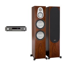 ARCAM SA-20 + 모니터오디오 Silver 6G 500 오디오, 스피커(월넛)