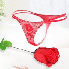 팬티 한송이 장미 레이스 T팬티 여성 섹시 티팬티 여성팬티