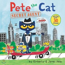 Pete the Cat: Secret Agent [With Stickers], HarperCollins, 9780062868428, Dean, James / Dean, James /...