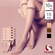 [비너스] 15D 고탄력 판타롱 스타킹 10매 (VST1336B_10S)