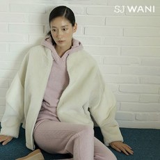 [런칭 가격 1 499 000원] SJ WANI 밍크콤비 무스탕 하프코트 (프리미엄)