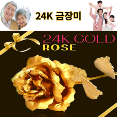 순금도금장미