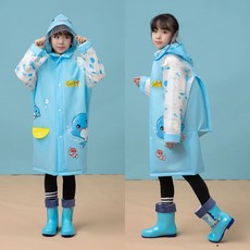 여성레인코트고래