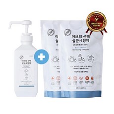 이브의선택 주방세제 본품 600ml 1개 + 리필 600ml 2개, 180미리