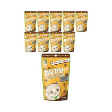 캐츠랑 저요저요 고양이 보양간식, 닭고기, 60g, 10개