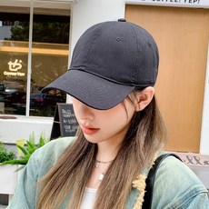 디아쿠아 남녀공용 대두겸용 무지 야구모자