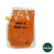 대구 달구벌 이바라 막창 전용 된장 양념 소스 1kg 막창맛집, 1개