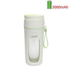 미니 전기 착즙기 다기능 스무디 믹서 기계 가정 사무실 여행용 야채 8 블레이드 포함 480ml