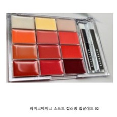 웨이크메이크 소프트 컬러링 립팔레트 02, 1개, 혼합색상