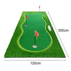 퍼팅매트 골프 퍼팅장 실내 인조잔디 퍼터연습장 대형, 2. 1.2x3m 표준 - 대형퍼팅매트