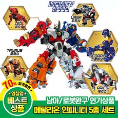 브랜드없음 [알뜰구매] 메탈리온 인피니티 5단합체 세트 (고스트(스콜피오 애리즈)+우르사+리오+토러스), 단품없음