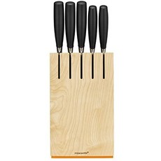 Fiskars [독일]기능성 형태 Fiskars Knife 고기 포크-42737, 단일옵션, 08.나이프 블록