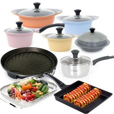 퀸센스(QUEENSENSE) (무료배송)[퀸센스] 주방용품 통합 세일전, READY-COOK 다이아몬드코팅 후라이팬 2종 (20후+20궁), 없음/없음/없음