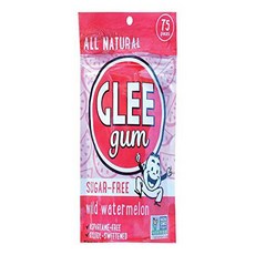 Glee Gum Sugar-Free Gum Pouch Wild Watermelon 75 Count/9798066, 상세내용참조