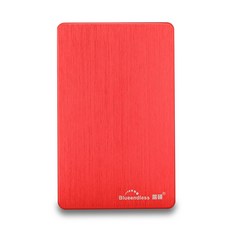 Blueendless 휴대용 외장 하드 드라이브 USB 3.0 2.5 인치 TB 500GB 320GB 250GB 750GB HDD 스토리지 PC Ma, 03 Red_0 CHINA_06 320GB