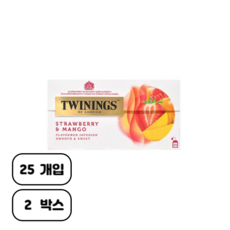 트와이닝 스트로베리 앤 망고 티백