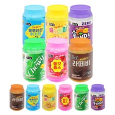 agaplus 果汁罐起司果凍史萊姆 6種*2入組, 混色
