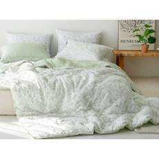 봄 가을 사계절 피부저자극 알러지케어 침대 킹사이즈 침구 차렵 이불 국내산