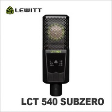 [프리버드] LEWITT 레코딩 마이크 LCT540S (SUBZERO), 단품