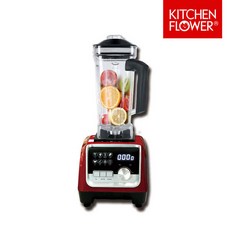 키친플라워 KR-PM100 초고속 유리 얼음 분쇄기 믹서기 2L